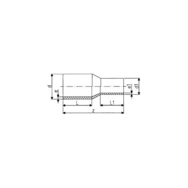 REDUCTION PE100 S-5  PN16
50  - 25 MM