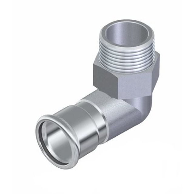 PROFITEC PRESSINOX - FIG. 8
GOMITO 90° CON FILETTATURA M
1 1/2" - 42 MM