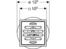 Grille-siphon Varino à emboîter
388.060 d110 grille fentes 10x10 cm