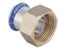 Geberit Mapress Mezzo bocchettone acciaio inox con dado avvitabile in ottone