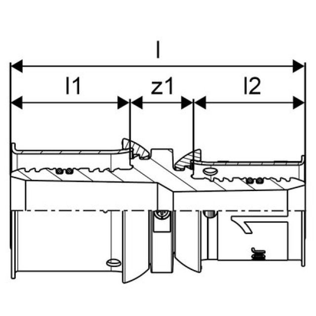 GF Uponor S-Press
manchon réduit PPSU 20-16