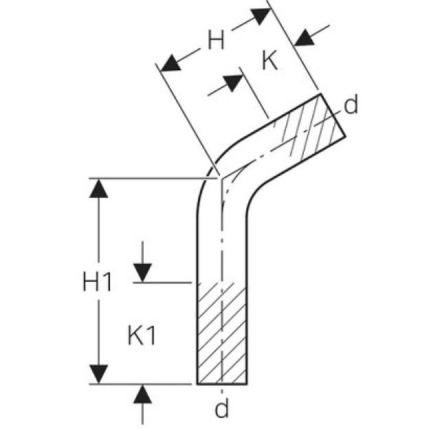 MPF-S tubo ricurvo 60°
30943
d 18
