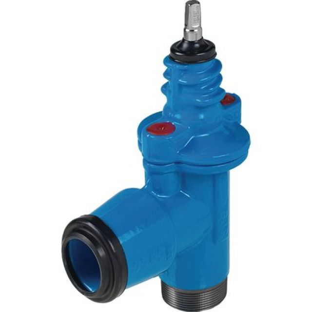 VANNE BRANCH COUDÉE + MANCHON
3130 À EMBOÎT PE D 63 MM AG 2"