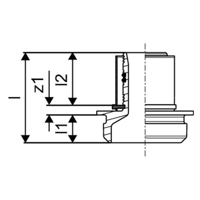 GF Uponor S-Press
RS adaptateur 75-RS2
