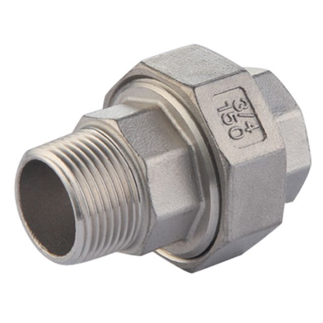 Raccord de tube M/F
1/4", à joint plat
Acier inoxydable (1.4408)