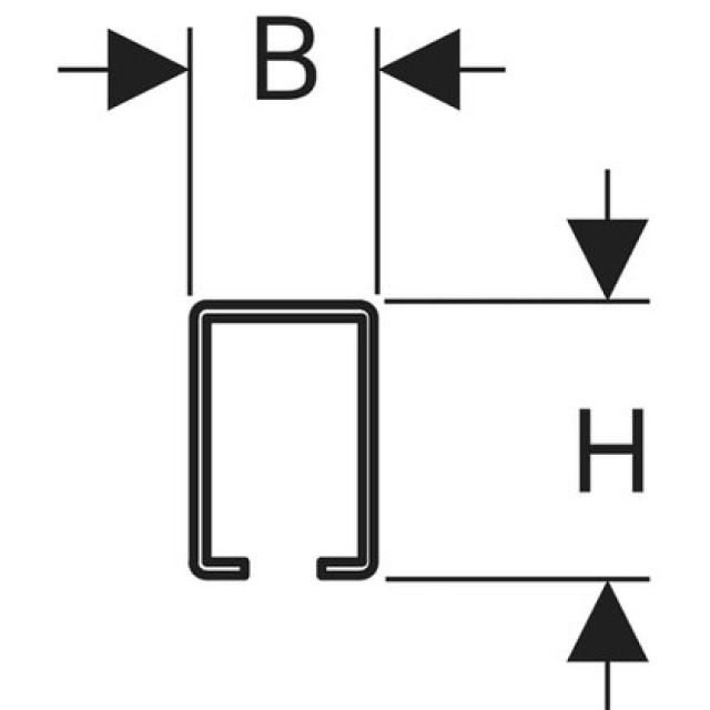 GEBERIT-TRAGSCHIENE VZ L=5 M
363.863        250 - 315
