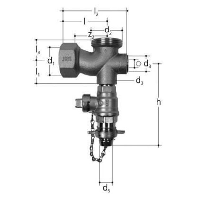 JRG access.raccordo BR1 PN16
8334.040
1 1/2"