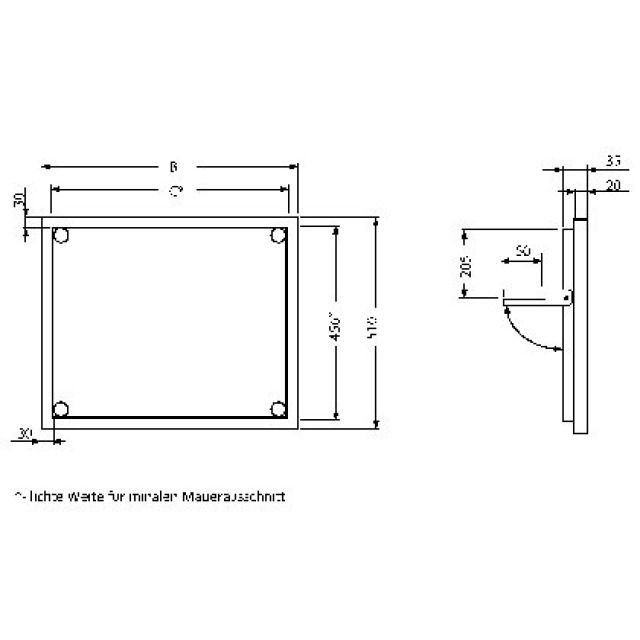 FLIESENTUERE ZU ALDA-LINIE
TYP 3