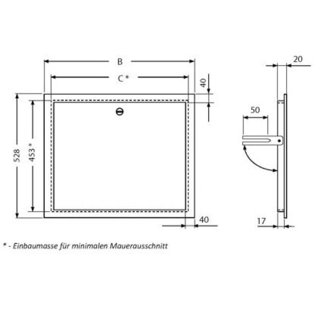 SCHLOSS MIT SCHLUESSEL
ZU KLAPPTUERE ALDA-LINIE
ZUBEHOER