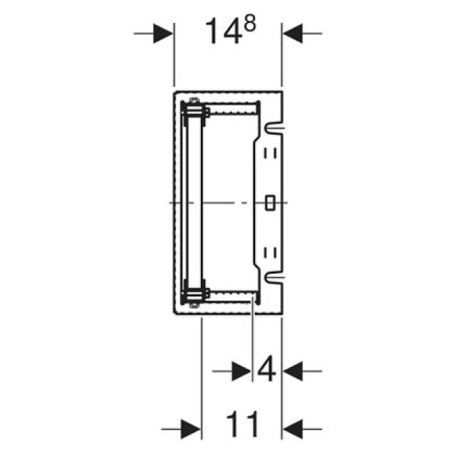 GIS placca d'allacciamento
universale 461.173