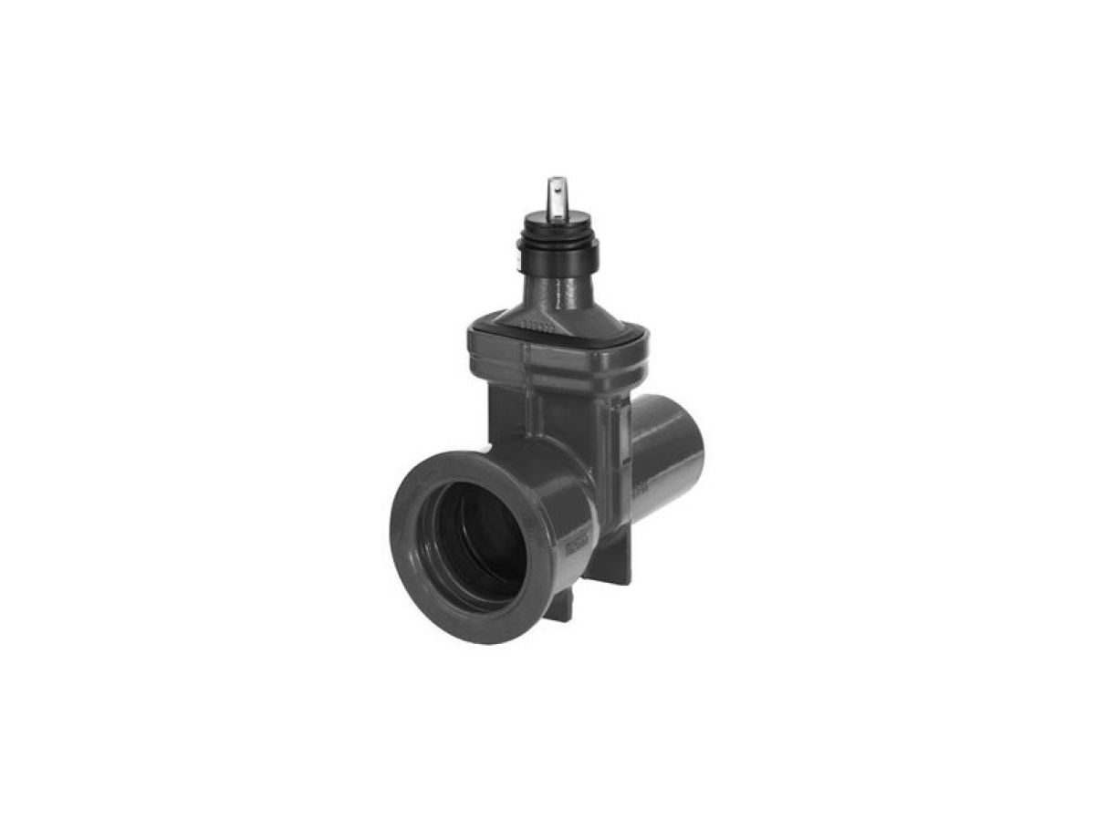 vonRoll Schieber mit Steckmuffe / Spitzende Guss 5054 - SPAETER Haustechnik