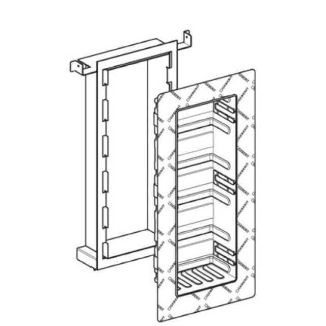 DUOFIX-ELEMENTO 111.590
per nicchia con ripiani fissi