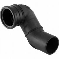 Silent-DB20 Curva d'allacciamento 90° per WC sospeso, spostamento a sinistra, con raggio piccolo