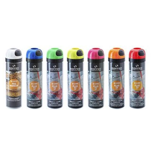 SPRAY DE MARQUAGE SOPPEC
FLUO TP BLEU / 500ML