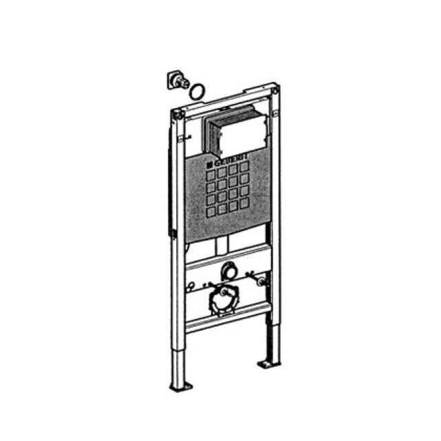 DUOFIX elemento per WC sospeso
UP320 com. frontale 111.309