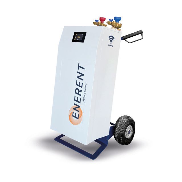 ENERENT Elektroheizmobil 19kW
mobile Elektroheizzentrale
1x16A | 3x16A | 3x32A, 20-80°C
Anschluss VL/RL: 3/4"