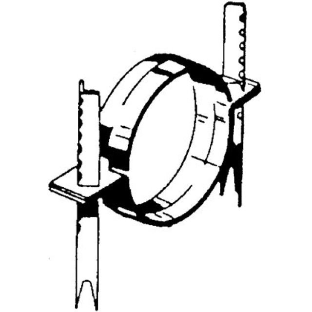 COLLIERS DE DALLES NOIRS
H 150   110 MM