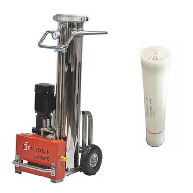 PUROTAP expert senza membrana
con rampa in alluminio
20 l/min, 30m3/Tag