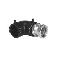 +GF+ ELGEF Plus, Gomito di transizione 90° PE/MES con dado libero