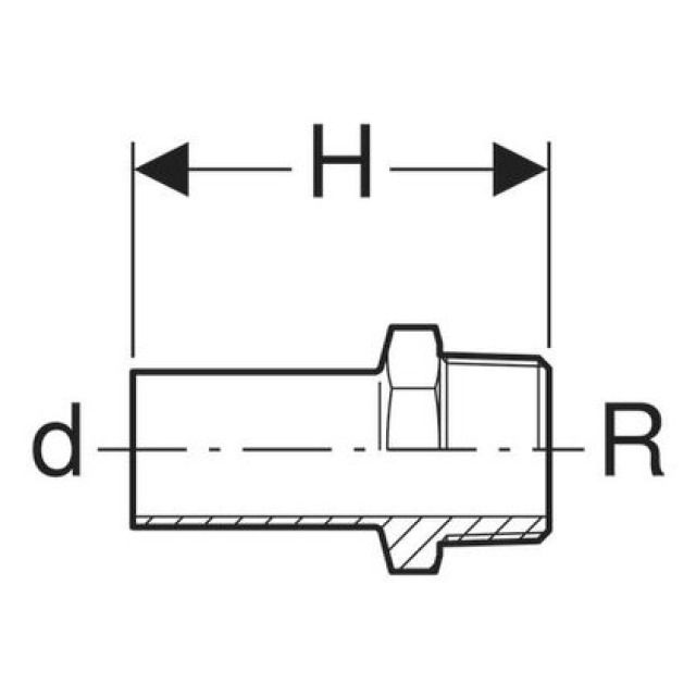 MPF UEBERGANGSNIPPEL STECKENDE
21940                2" - 54 MM
