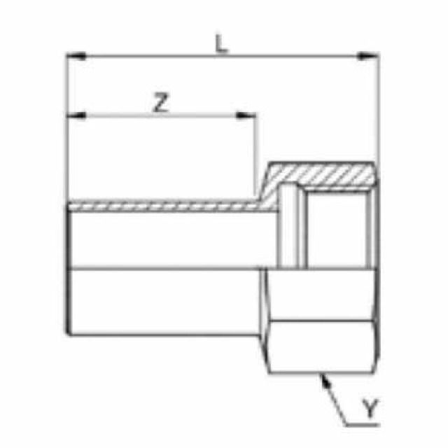 REDUCTION ACIER-ZINGUE MIXTE 15-1/2
STEELPRESS ART. 393.102.015