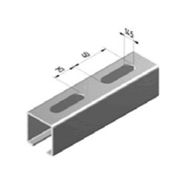 PROFIL profilo C tagliato
3836
L = 90 cm