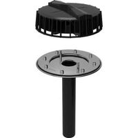 Naissance d'eaux pluviales Geberit Pluvia avec bride, pour chéneaux