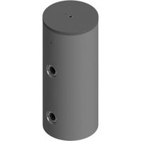 Scaldacqua DSFF/C con doppio registro in acciaio inox V4A