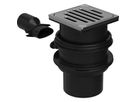 Geberit PE-HD, Grille-siphon Varino, vertical