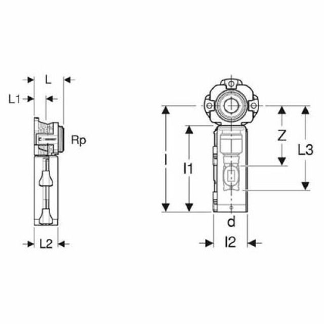FLOWFIT ANSCHLUSSDOSE 90°
650.681   D=16  1/2
MIT MASTERFIX