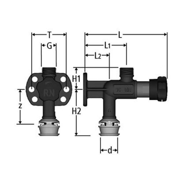 OPTIFLEX FLOWPRESS
ECKABSPERRVENTIL 84228.21 16MM