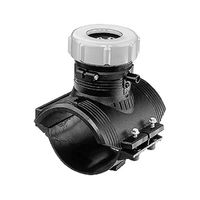 +GF+ ELGEF Plus, Adattatore anti bolle, con adattatore in PE, per forimassimo 50 mm