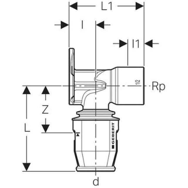 PFIT gomito allacciamento 90°
651.281
20 - RP 1/2"