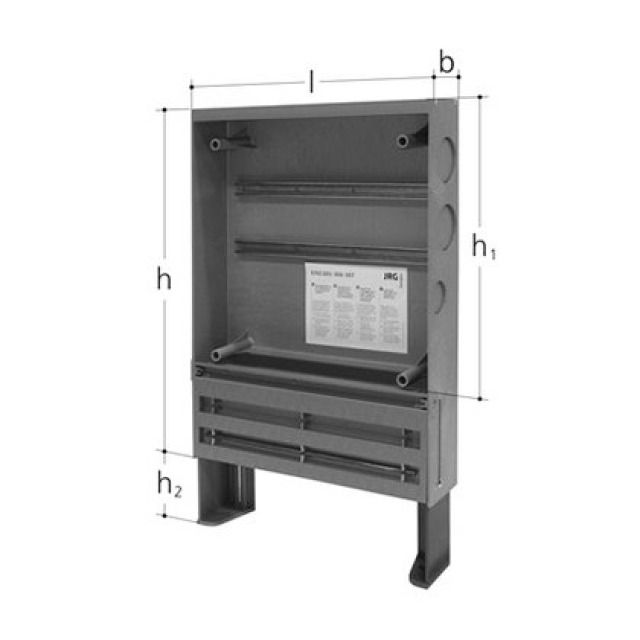 SANIPEX cassetta per distribu.
5765.005    496 - 500 mm