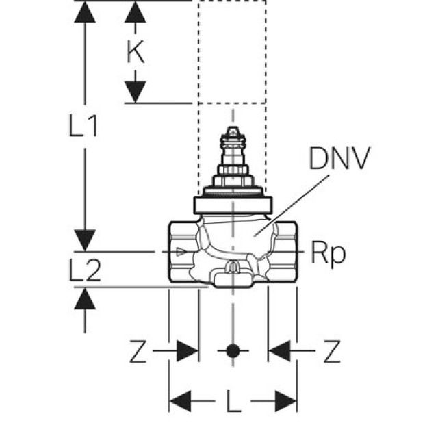 GEBERIT UP-ABSPERRVENTIL JRG
603.012 LEGIOSTOP 3/4"
GLANZVERCHROMT