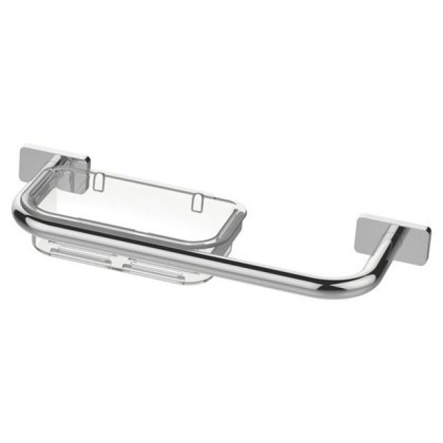 Wannengriff Chic 22
gerade, Kunststoffkorb klar
verchromt