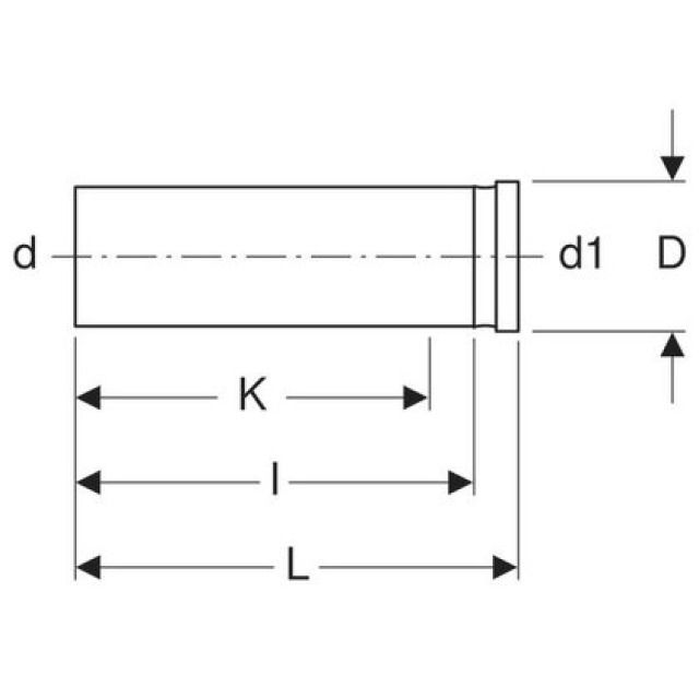 GEBERIT-WANDKLOSETT-STUTZEN
366.887            90 /  90 MM