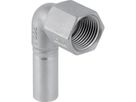 Geberit Mapress Gomito misto 90° acciaio inox con filetto femmina e terminale maschio