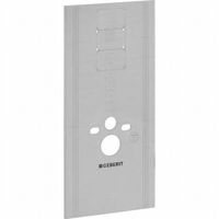 GIS Pannello per WC sospeso, per cassette di risciacquo ad incasso Omega 12 cm