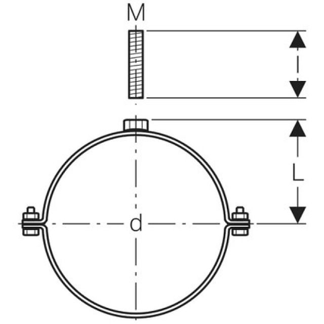 GEBERIT-PLUVIAFIX GLEITSCHELLE
371.862                 250 MM