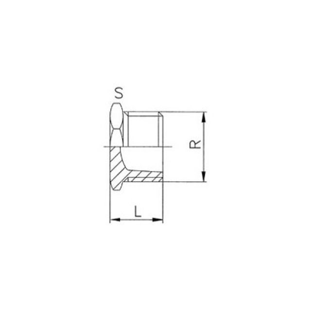 GF PVC tappo
721 961 906   1/2"