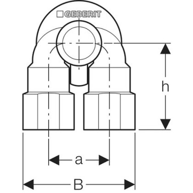 Set fonoassorbente per gomito
di allacciamento doppio 90°
604.805