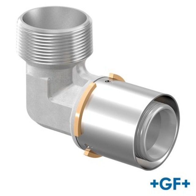 GF Uponor S-Press
Curva maschio 40-R1 1/4"MT