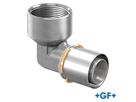 GF Uponor S-Press Gomito 90° con filettatura interna