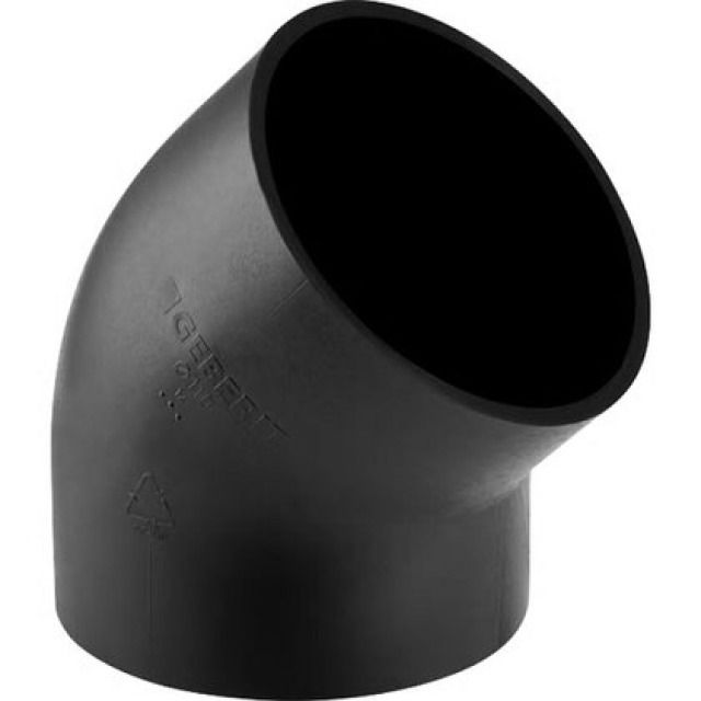 GEBERIT-BOGEN 45°
369.045                 160 MM
