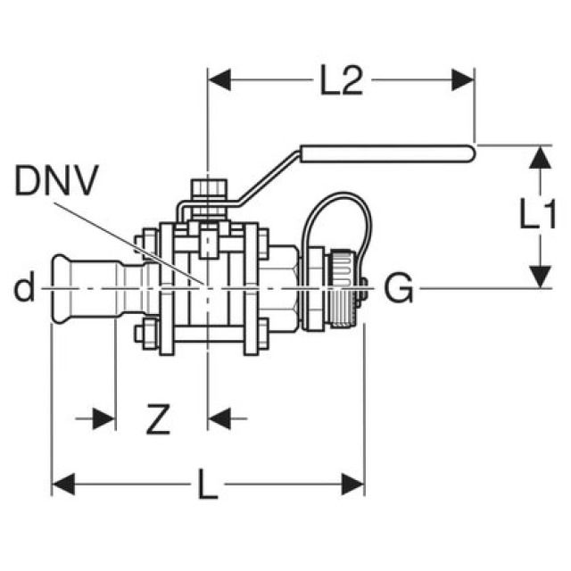 MAPRESS KUGELHAHN NPW 1.4401
92112 MIT SCHLAUCHANS. 22 MM