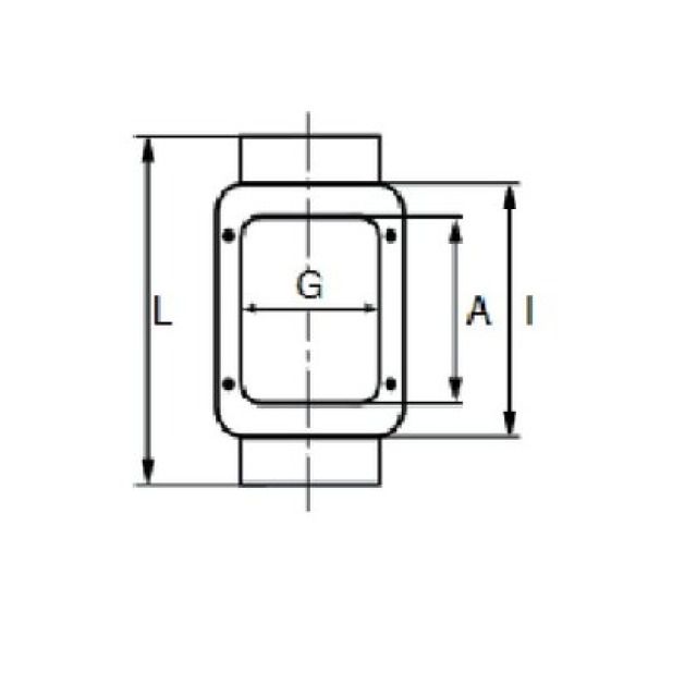 pezzo ispe. rettangolare ghisa
669612
NW 250