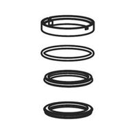 Set di guarnizioni per l'uscita girevole KWC