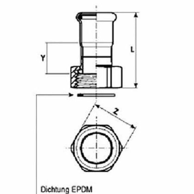 RACC. ROB. ACIER CARBONE 42-2
STEELPRESS ART. 383.042.012
