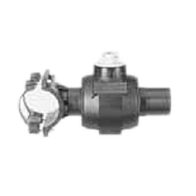 FRIALEN ANBHOHRKUGELHAHN
AUS PE-HD 1/4 UMDREHUNG
615431          125 / 90 MM